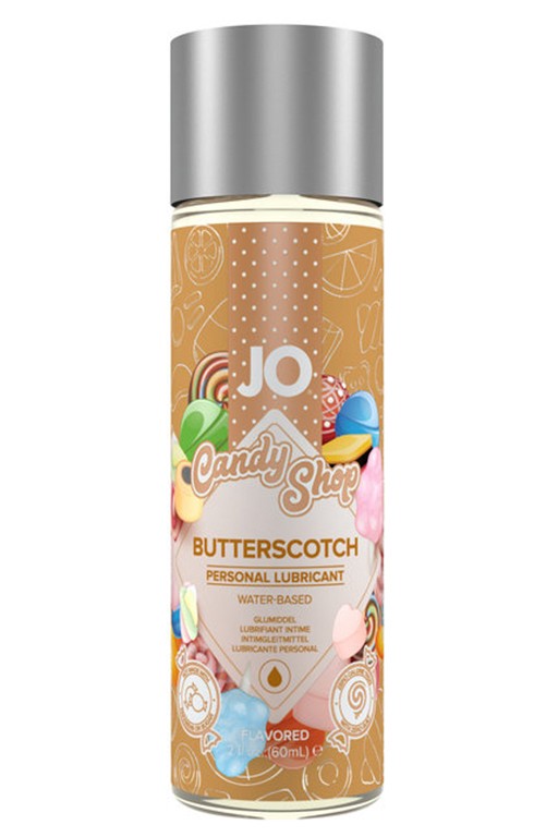 Вкусовой лубрикант на водной основе Candy Shop "Ириски" (Butterscotch) - 60 мл.