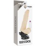 Вибромассажер с пультом управления BASECOCK REALISTIC BENDABLE REMOTE CONTROL FLESH 21 CM
