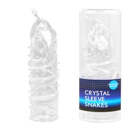 Насадка закрытая Crystal sleeve snekes в форме змеи