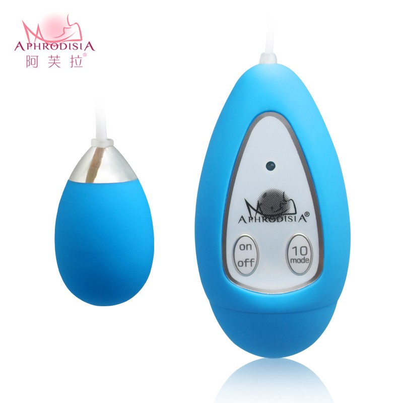 Виброяичко Xtreme-10F Egg голубое
