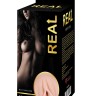 Реалистичный односторонний мастурбатор Real Women Dual Layer с двойной структурой 15,5х8,2 см