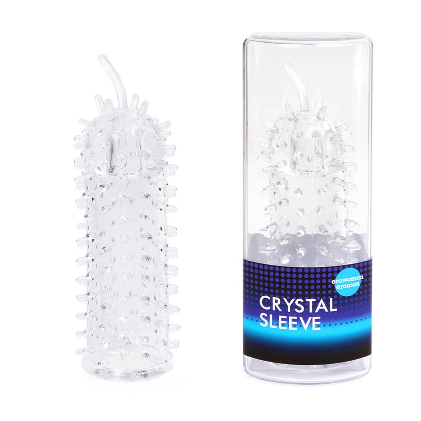 Насадка закрытая Crystal sleeve c усиками