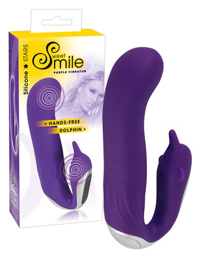 Вибратор Sweet Smile Purple Vibrator Hands-Free