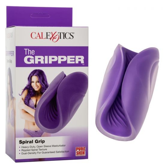 Рельефный мастурбатор THE GRIPPER SPIRAL GRIP