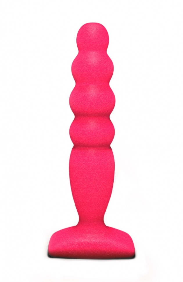 Анальный стимулятор Large bubble plug pink