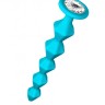 Анальная Цепочка с Кристаллом Emotions Buddy Turquoise