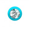 Анальная Цепочка с Кристаллом Emotions Buddy Turquoise