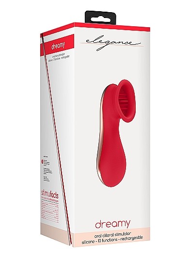 Клиторальный стимулятор Oral Clitoral Stimulator Dreamy Red
