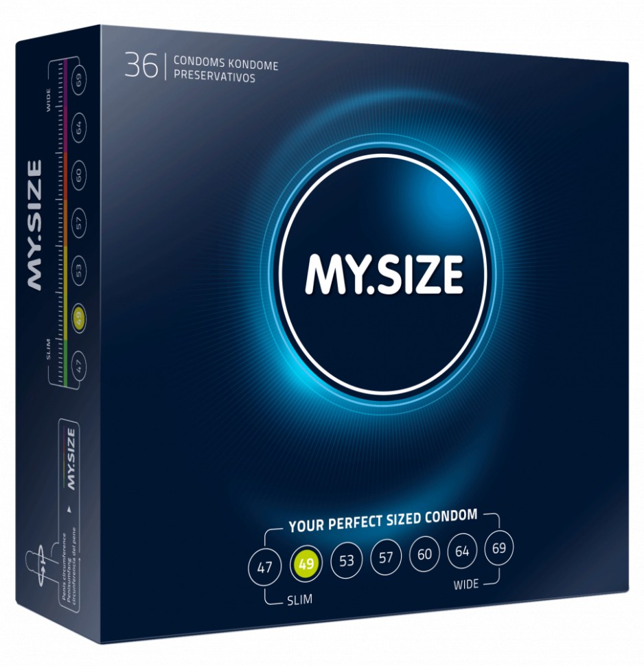 Презервативы MY.SIZE №3 размер 49