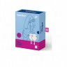 Набор менструальных чаш Satisfyer Feel good Menstrual Cup (Transparent)