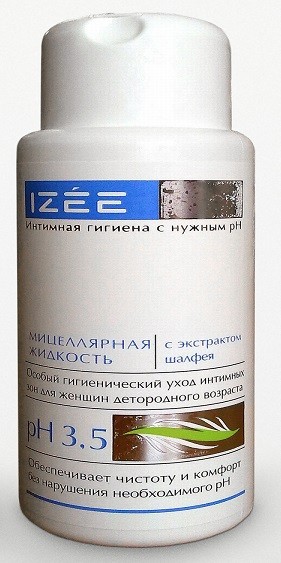 Мицеллярная жидкость для женщин с экстрактом шалфея