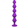 Анальная Цепочка с Кристаллом Emotions Chummy Purple