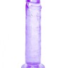 Прозрачный дилдо Intergalactic Distortion Purple