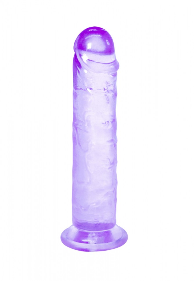 Прозрачный дилдо Intergalactic Distortion Purple