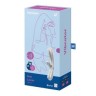 Вибромассажер Satisfyer Hot Lover с возможностью управления через приложение - жемчужный