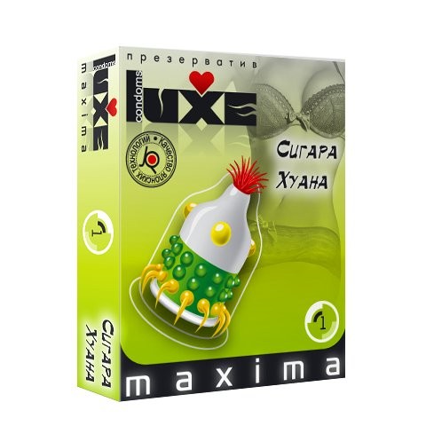 Презервативы Luxe Maxima №1  Cигара Хуана