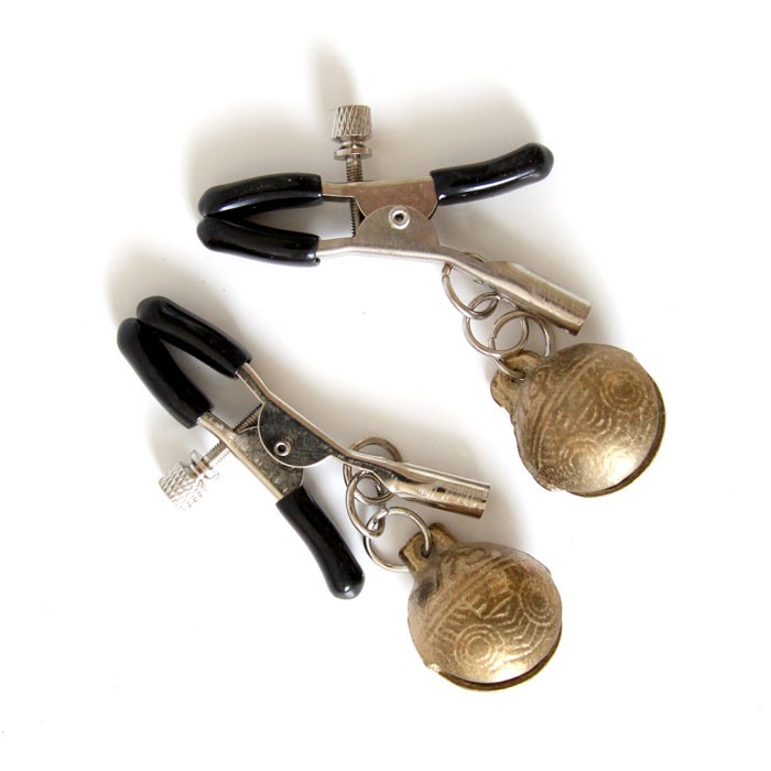 Зажимы для сосков с шариками (металл)