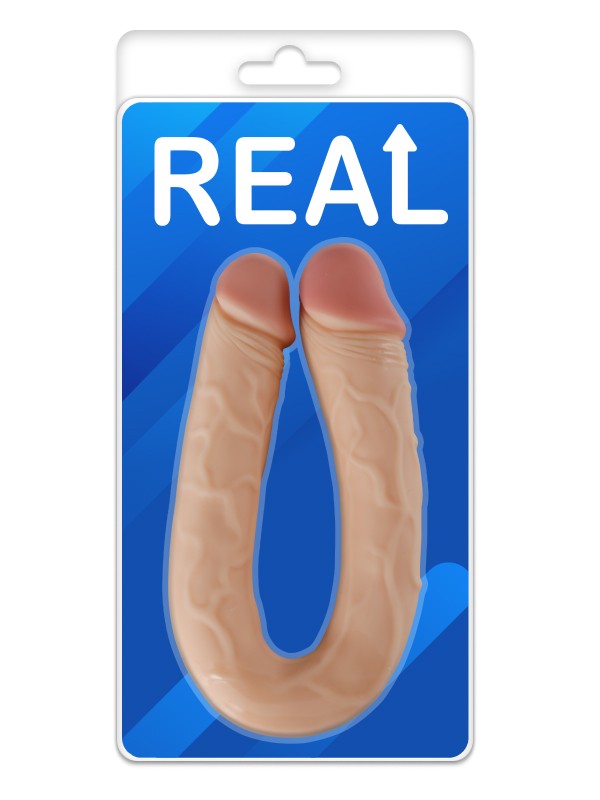Двусторонний фаллоимитатор REAL Длина: 46 см.Диаметр: 4 см.