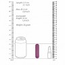 Перезаряжаемая вибропуля BGT - 7 Speed Rechargeable Bullet фиолетовый