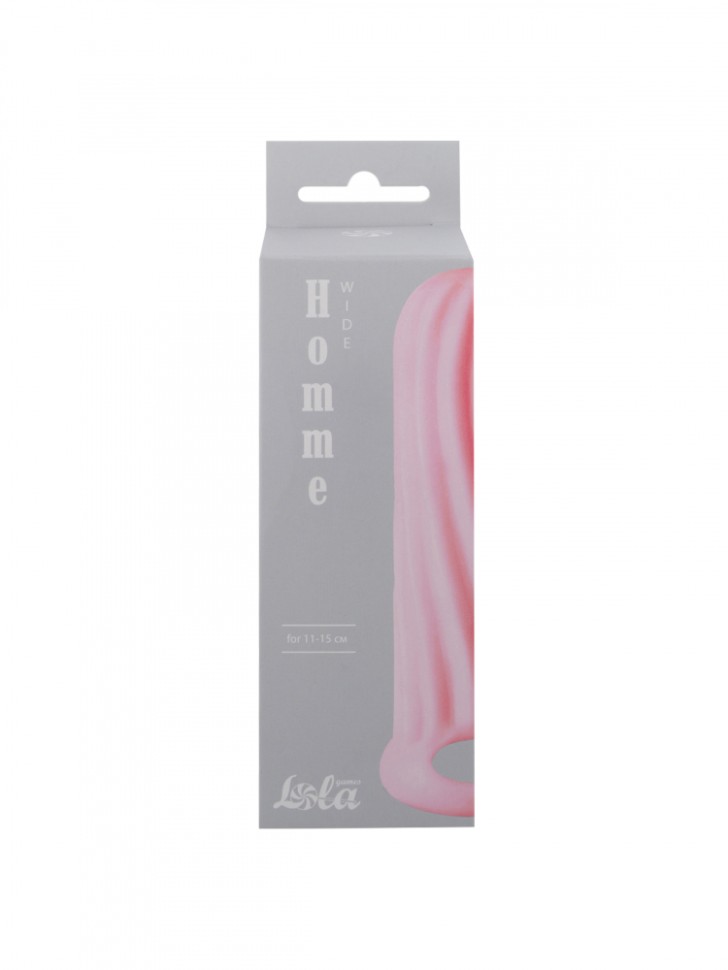 Фаллоудлинитель Homme Wide Pink для 11-15 см