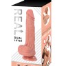 Реалистичный фаллоимитатор Real Dual Layer, dual silicone, 15х3,8 см.