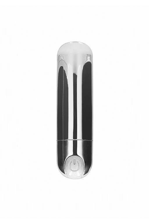 Перезаряжаемая вибропуля BGT - 7 Speed Rechargeable Bullet серебряный