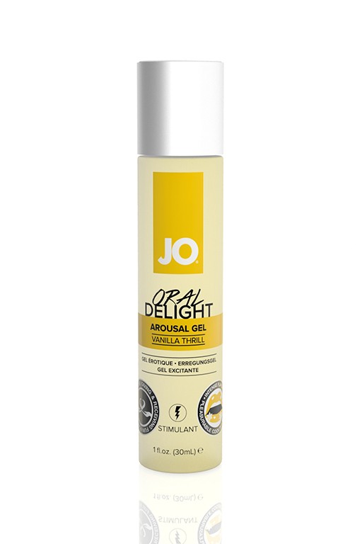 Стимулирующий гель для оральных ласк с десенсибилизацией / Oral Delight Vanilla Thrill - 30 мл.