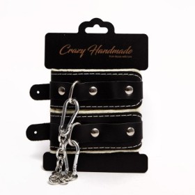 НАРУЧНИКИ ОКРУГЛЕННЫЕ С МЯГКОЙ БЕЖЕВОЙ ПОДКЛАДКОЙ