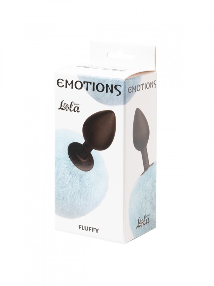 Анальная Пробка с Хвостом Emotions Fluffy Blue