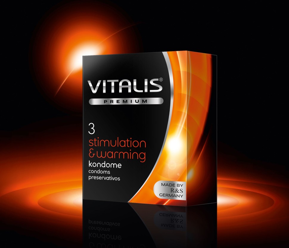 Презервативы VITALIS premium №3 Stimulation & warming