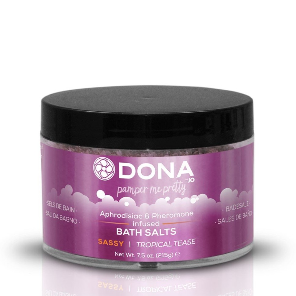 Соль для ванны Dona Bath Salt Sassy Aroma: Tropical Tease 215 г