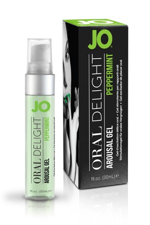 Лубрикант для оральных ласк Oral Delight - Peppermint Pleasure ментоловый 30 мл ()
