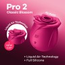 Вакуумно-волновой стимулятор с насадкой "жидкий воздух" Pro 2 Classic Blossom