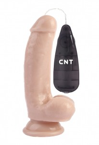 Вибратор CNT 6.9'' Stud Realistic Dildo Flesh Общая длина –17,5 см, максимальный диаметр – 4см.