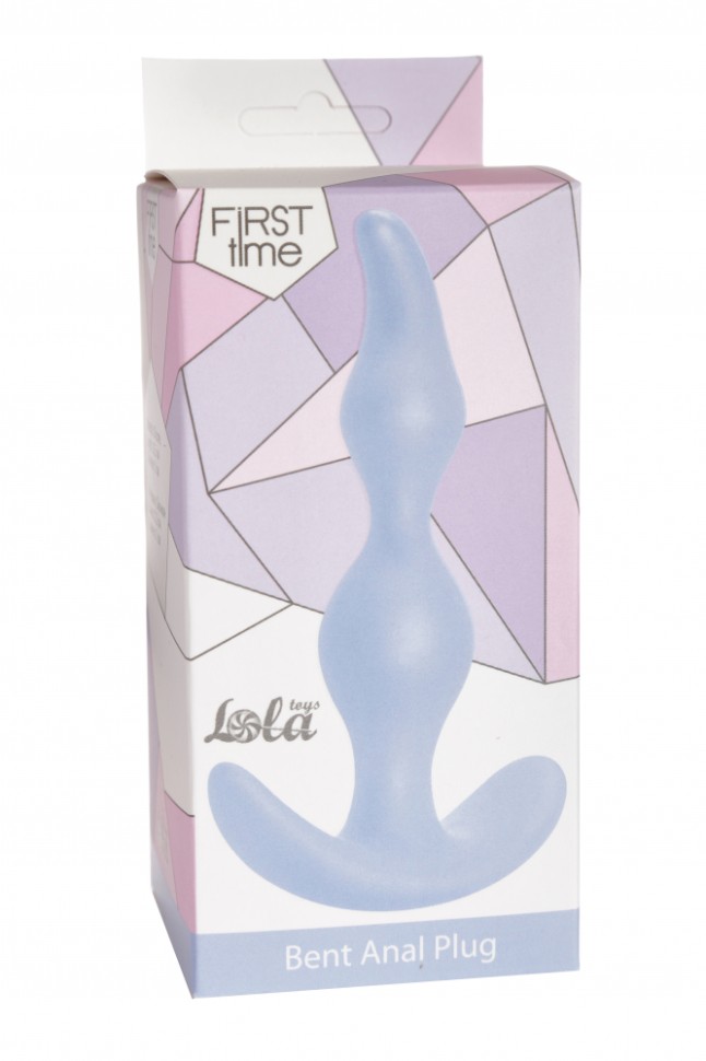 Анальная пробка Bent Anal Plug Blue