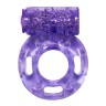 Эрекционное кольцо с вибрацией Rings Axle-pin фиолетовое