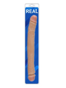Двусторонний фаллоимитатор REAL Длина: 39 см.Диаметр: 4 см.