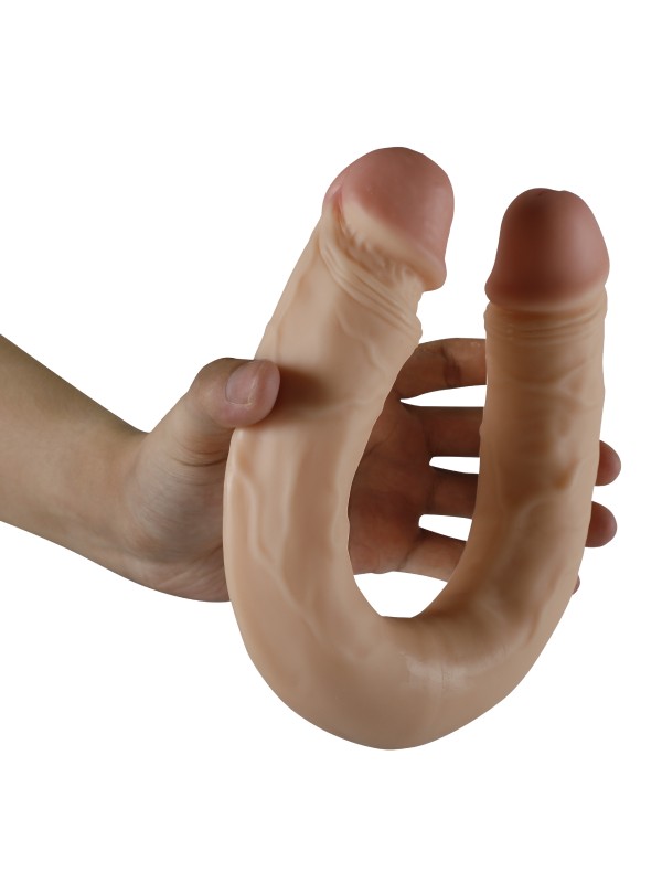 Двусторонний фаллоимитатор REAL Длина: 39 см.Диаметр: 4 см.