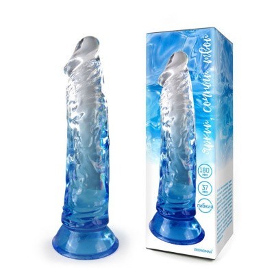 Фаллоимитатор L рабочей части 185 мм D 37 мм