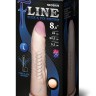 Фаллоимитатор F LINE на присоске, L 240 мм D 53 мм