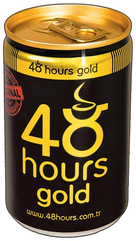 Газированый напиток - 48 hours gold, 200 мл