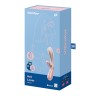 Вибромассажер Satisfyer Hot Lover с возможностью управления через приложение - розовый