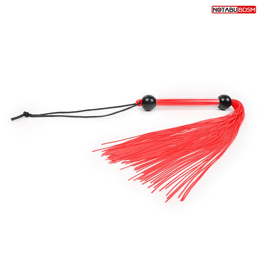 Плеть красная, L ручки 140 мм, L хвоста 250 мм