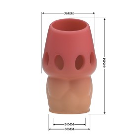 Насадка на пенис Pretty Love диаметр внутренний 26 мм, длина 64 мм