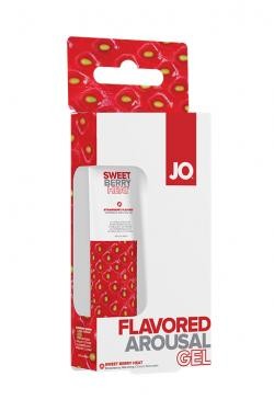 Вкусовое стимулирующее средство со вкусом клубники / JO Sweet Berry Heat - 10 мл.