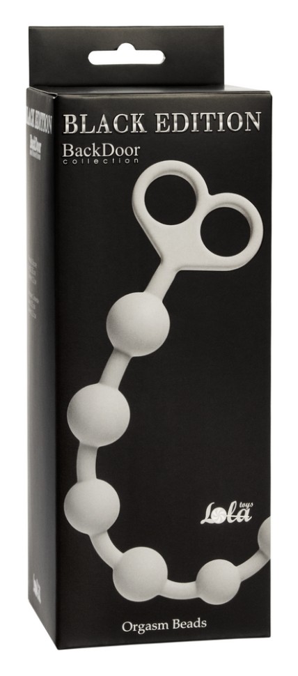 Анальная цепочка Orgasm Beads Grey