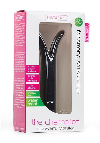 Вибратор The Champion черный