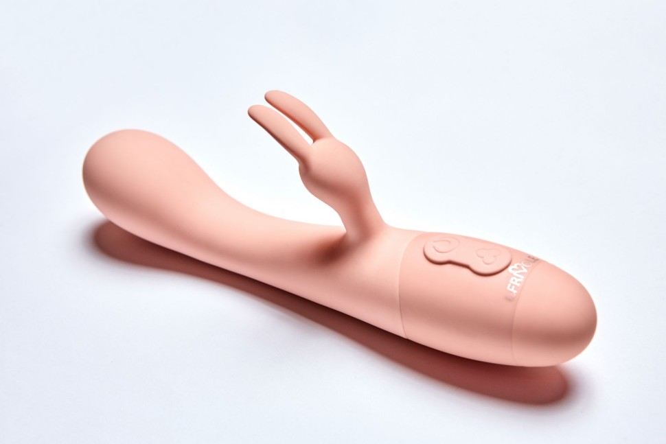 Вибратор кролик Naya, цвет персиковый (SOLAR collection)