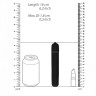Вибропуля Bullet Vibrator - Extra Long черная