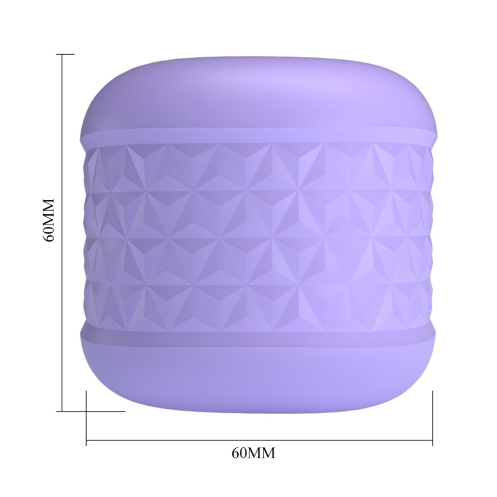 Маструбатор Pretty Love TPE ширина 60 мм, длина 60 мм